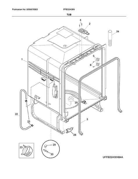 Frigidaire FFBD2406NS9B dishwasher manual